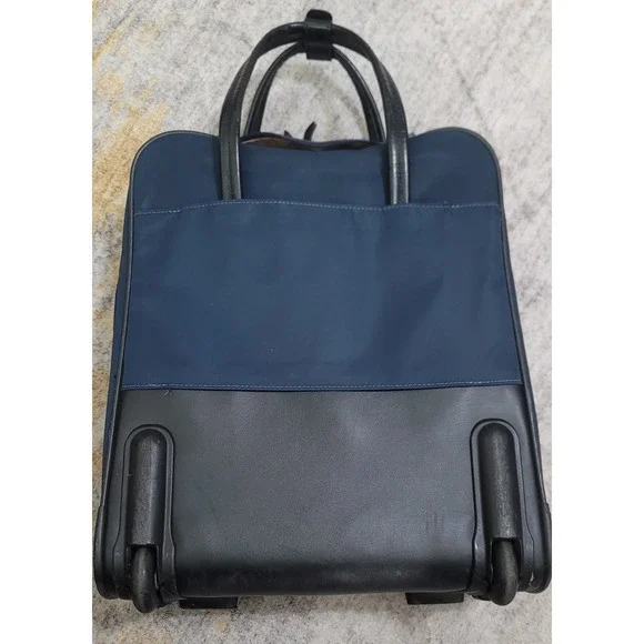 Knomo Luggage Knomo Mayfair Nylon Burlington 15-Inch N/S Trolley, Navy, One Size - Picture 4 of 10